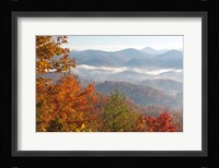 Morning Light Fog Viewed From Foothills Parkway Fine Art Print