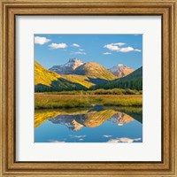 River Reflection Of The Wasatch Cache National Forest Fine Art Print