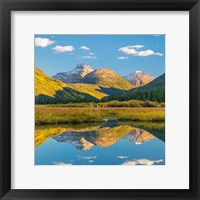 River Reflection Of The Wasatch Cache National Forest Fine Art Print