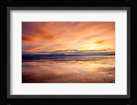 Sunset Over The Great Salt Lake, Utah Fine Art Print