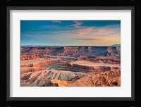 Sunset At Deadhorse Point State Park Fine Art Print