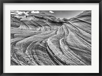 Second Wave Zion National Park Kanab, Utah (BW) Fine Art Print