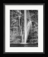 Lower Calf Creek Falls Escalante, Utah (BW) Fine Art Print