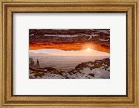 Sunrise At Mesa Arch, Canyonlands National Park, Utah Fine Art Print