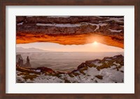 Sunrise At Mesa Arch, Canyonlands National Park, Utah Fine Art Print