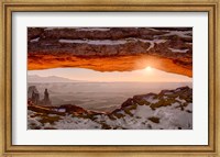 Sunrise At Mesa Arch, Canyonlands National Park, Utah Fine Art Print