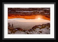 Sunrise At Mesa Arch, Canyonlands National Park, Utah Fine Art Print