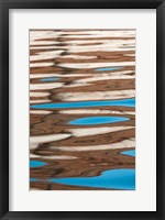 Colorful Abstract Reflections Of Canyon Walls On Lake Powell Fine Art Print