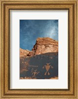 Duck Headed Man Petroglyph, Cedar Mesa, Utah Fine Art Print