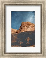 Duck Headed Man Petroglyph, Cedar Mesa, Utah Fine Art Print