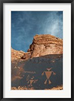 Duck Headed Man Petroglyph, Cedar Mesa, Utah Fine Art Print