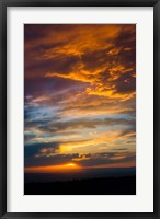 Sunset From The Colorado Plateau, Utah Fine Art Print