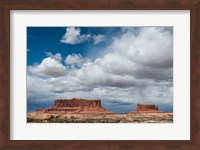 Mesas And Thunderclouds Over The Colorado Plateau, Utah Fine Art Print