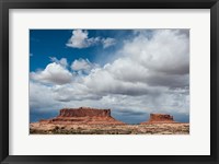 Mesas And Thunderclouds Over The Colorado Plateau, Utah Fine Art Print