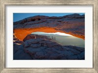 Overlook Vista Through Mesa Arch, Utah Fine Art Print