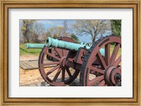 Cannon On Battlefield, Yorktown, Virginia Fine Art Print