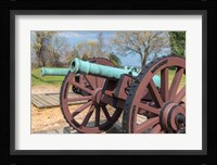 Cannon On Battlefield, Yorktown, Virginia Fine Art Print