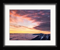 Dawn On Hurricane Ridge Road, Washington Fine Art Print