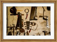 Collection Of Farm Tools Fine Art Print