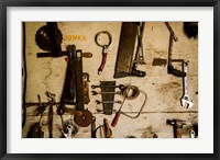 Collection Of Farm Tools Fine Art Print