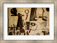 Collection Of Farm Tools Fine Art Print