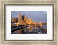 Seattle Skyline From Pier 66, Washington Fine Art Print