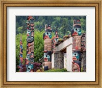 Jamestown Totem Art, Washington State Fine Art Print