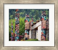 Jamestown Totem Art, Washington State Fine Art Print