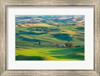 Farmland Viewed From Steptoe Butte, Washington State Fine Art Print