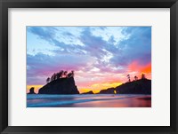 Second Beach At Sunset, Washington State Fine Art Print