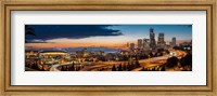 Sweeping Sunset View Over Downtown Seattle Fine Art Print
