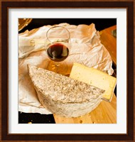 Wine And Artisanal Cheese Event At A Tasting Room Fine Art Print