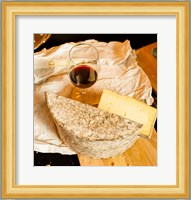 Wine And Artisanal Cheese Event At A Tasting Room Fine Art Print