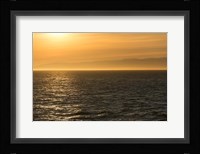 Evening Light At The Strait Of Juan De Fuca Fine Art Print