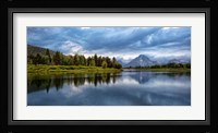 Oxbow Bend Of The Snake River, Panorama, Wyoming Fine Art Print