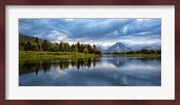 Oxbow Bend Of The Snake River, Panorama, Wyoming Fine Art Print