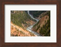 Inspiration Point, Yellowstone River, Grand Canyon Of The Yellowstone Fine Art Print