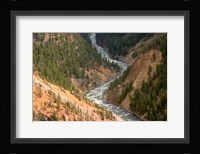 Inspiration Point, Yellowstone River, Grand Canyon Of The Yellowstone Fine Art Print
