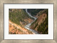 Inspiration Point, Yellowstone River, Grand Canyon Of The Yellowstone Fine Art Print