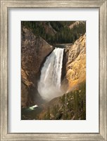 Lower Falls Of The Yellowstone, Lookout Point, Wyoming Fine Art Print