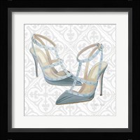 Must Have Fashion II Gray White Framed Print