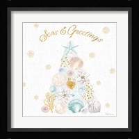 Winter Coast V Framed Print