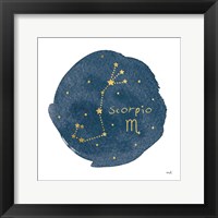 Horoscope Scorpio Framed Print