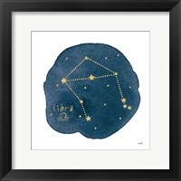 Horoscope Libra Framed Print