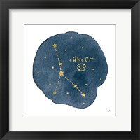Horoscope Cancer Framed Print