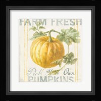 Floursack Autumn V Framed Print
