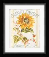 Floursack Autumn I Framed Print