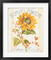 Floursack Autumn I Framed Print