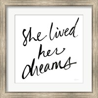 She Lived Her Dreams Fine Art Print