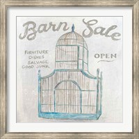 White Barn Flea Market V Fine Art Print